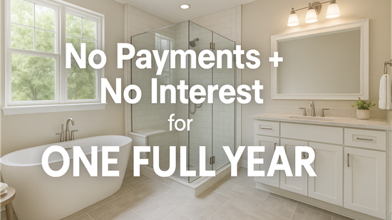No Payments + No Interest For One Full Year